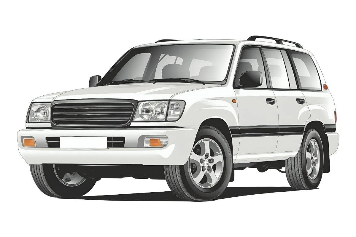 Snap Shades Suitable for Toyota LandCruiser 100/105 Series | Lexus LX (J100; 1998-2007)