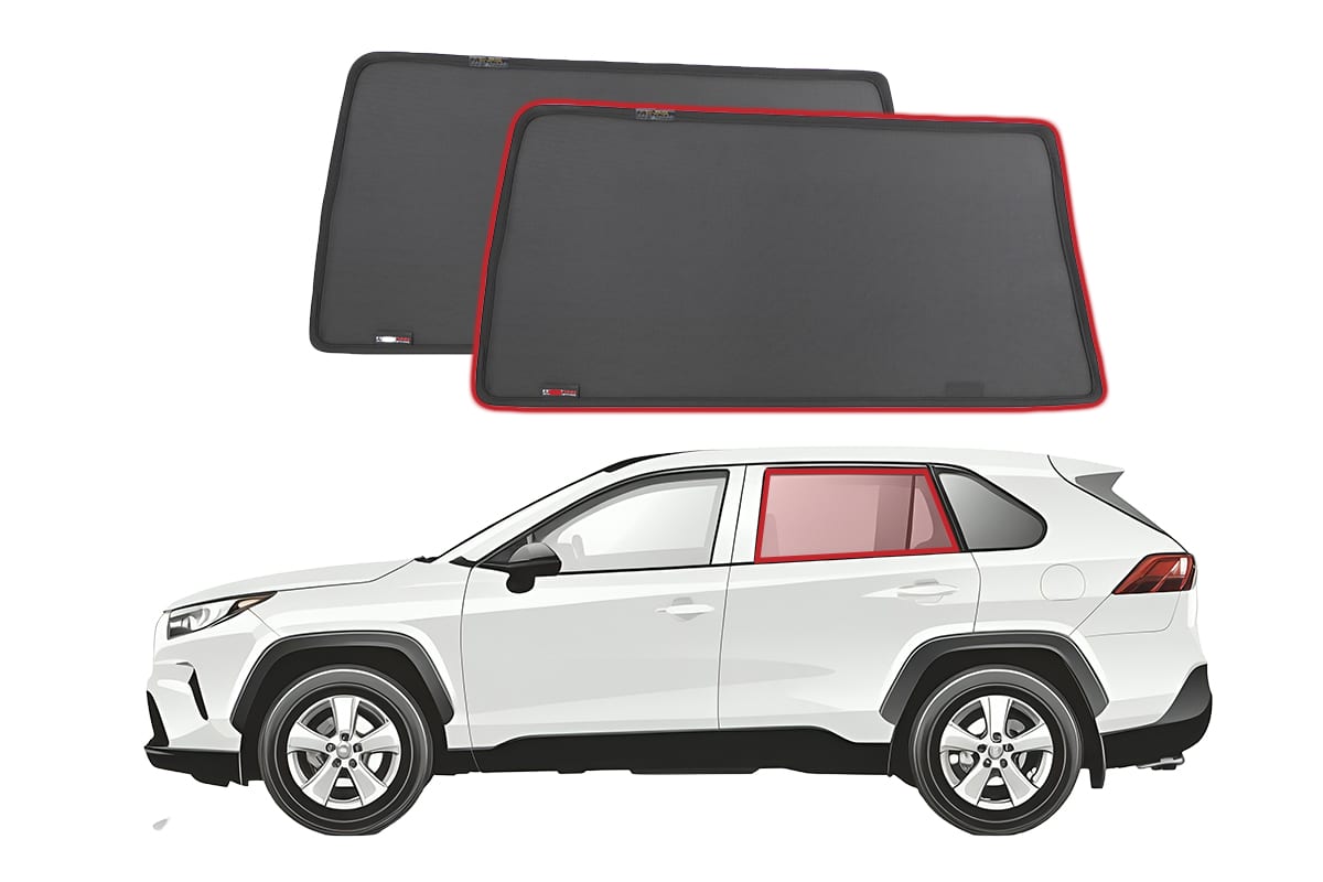 Snap Shades Suitable for Toyota RAV4 5th Generation (XA50; 2018-Present)