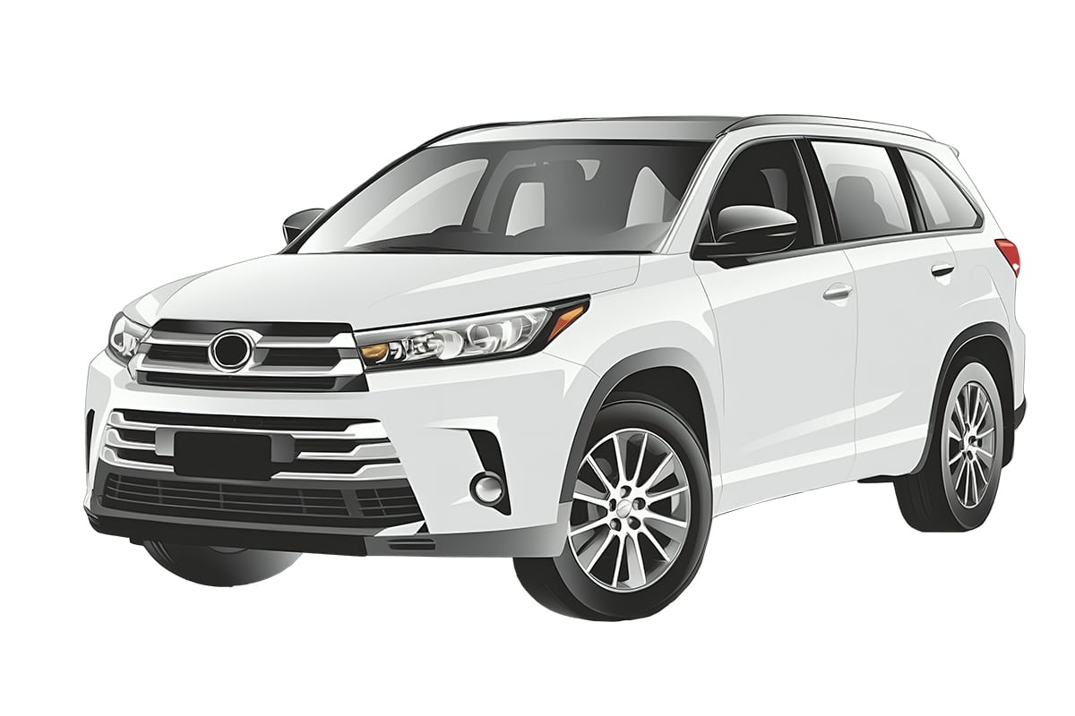 Snap Shades Suitable for Toyota Kluger/Highlander 3rd Generation (XU50; 2013-2020)