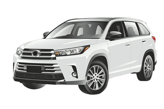 Snap Shades Suitable for Toyota Kluger/Highlander 3rd Generation (XU50; 2013-2020)