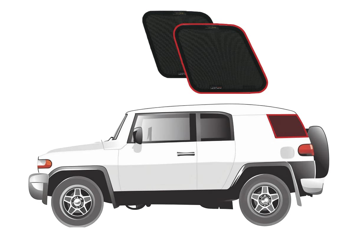 Snap Shades Suitable for Toyota FJ Cruiser Car Window Shades (2006-2022)