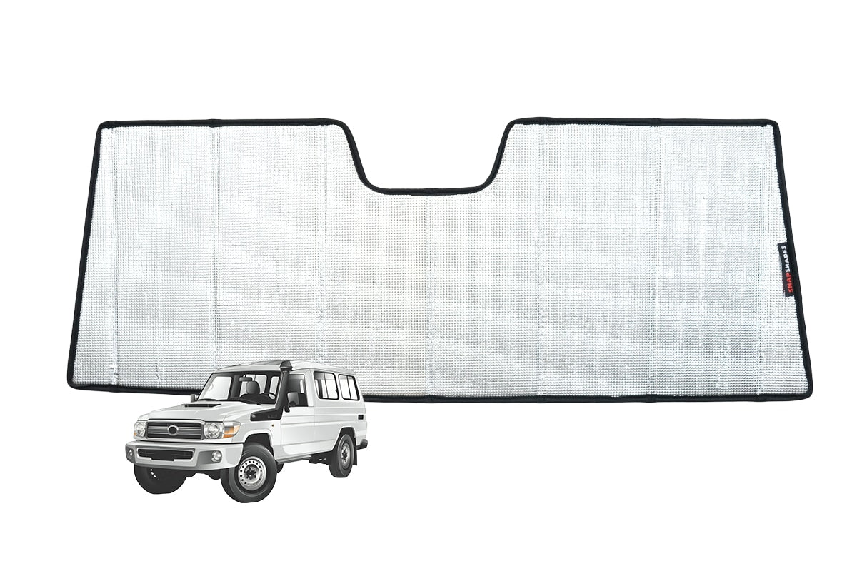 Snap Shades Suitable for Toyota LandCruiser Troop Carrier (78 Series; 1984-Present)