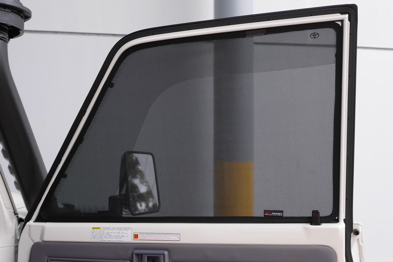 Snap Shades Suitable for Toyota LandCruiser Troop Carrier (78 Series; 1984-Present)