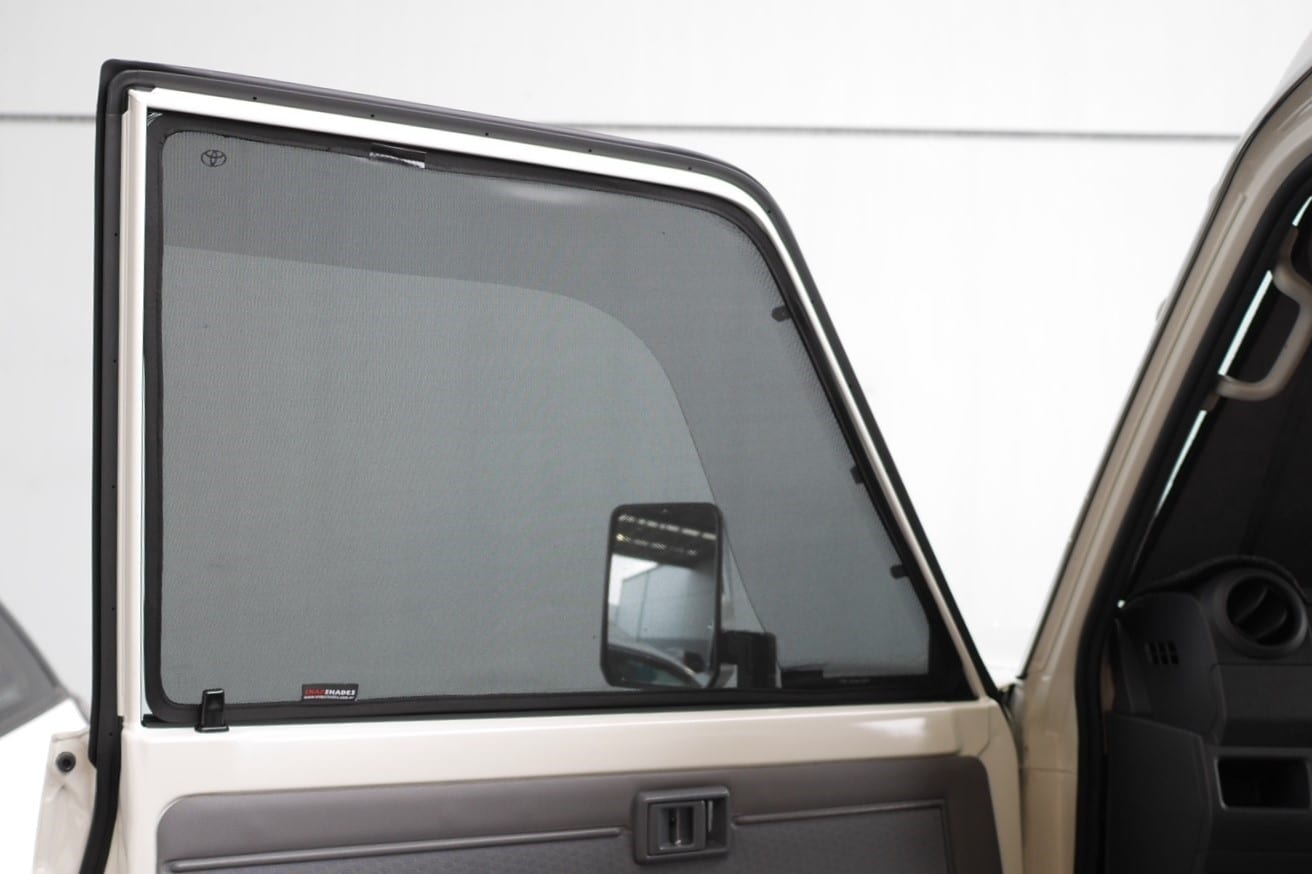 Snap Shades Suitable for Toyota LandCruiser Troop Carrier (78 Series; 1984-Present)