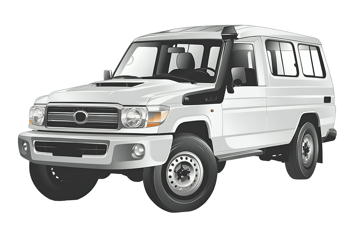 Snap Shades Suitable for Toyota LandCruiser Troop Carrier (78 Series; 1984-Present)