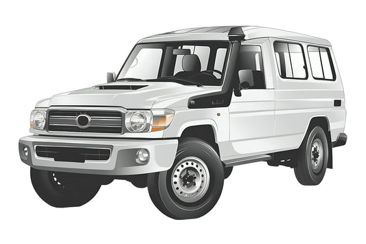 Snap Shades Suitable for Toyota LandCruiser Troop Carrier (78 Series; 1984-Present)