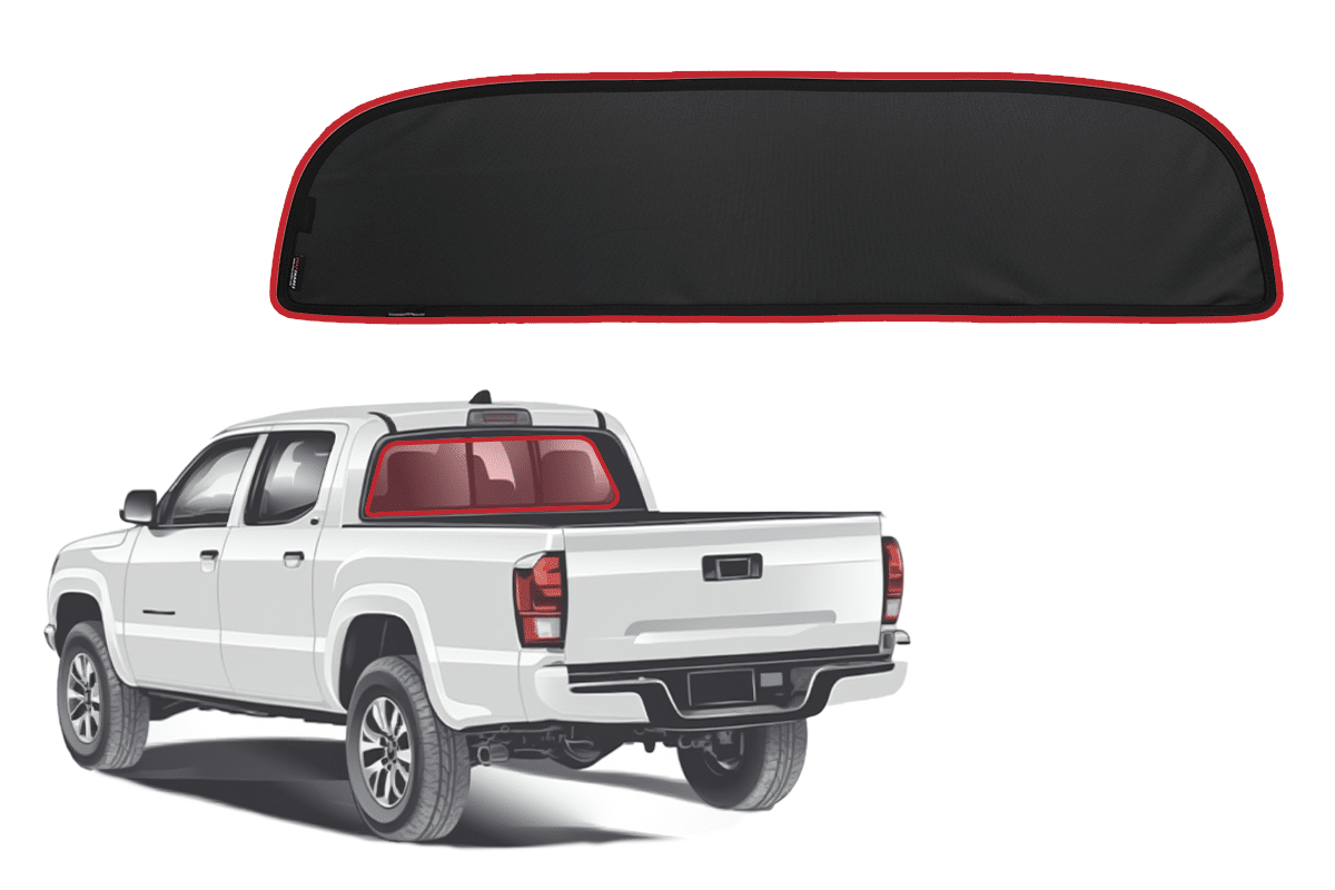 Snap Shades Suitable for Toyota Tacoma Double Cab 3rd Gen (N300; 2015-Present)