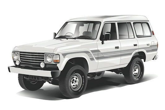Snap Shades Suitable for Toyota LandCruiser 60 Series (J60; 1980-1992)