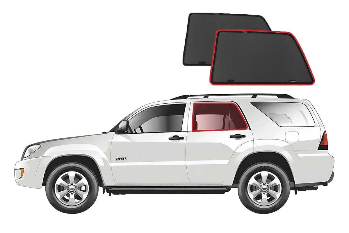 Snap shades Suitable for Toyota 4Runner 4th Gen (N210; 2003-2009)