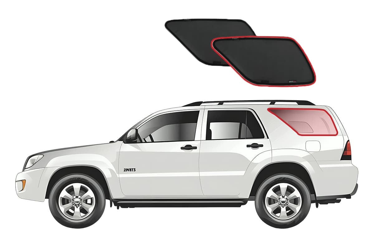 Snap shades Suitable for Toyota 4Runner 4th Gen (N210; 2003-2009)