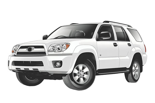 Snap shades Suitable for Toyota 4Runner 4th Gen (N210; 2003-2009)