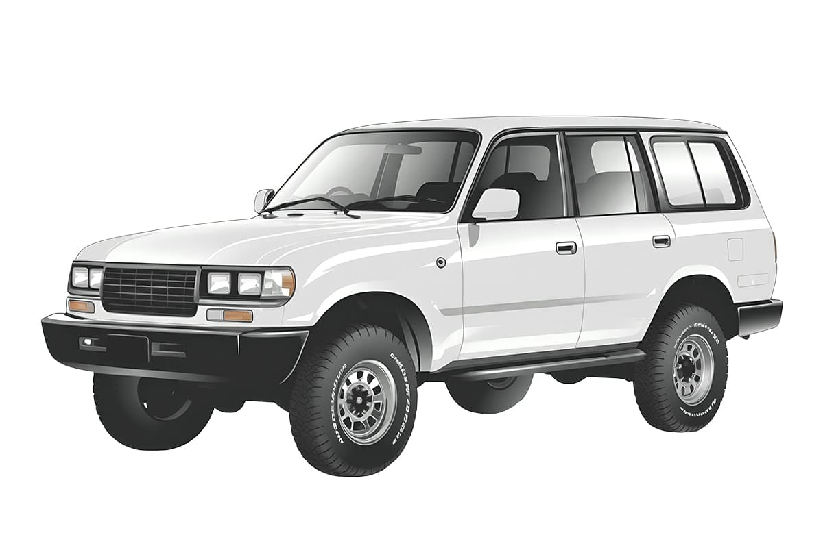 Snap Shades Suitable for Toyota LandCruiser 80 Series (J80; 1990-1997)