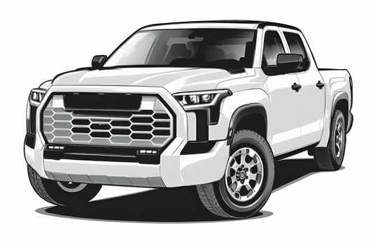 Snap Shades Suitable for Toyota Tundra Crewmax 3rd Generation XK70 2021-Present