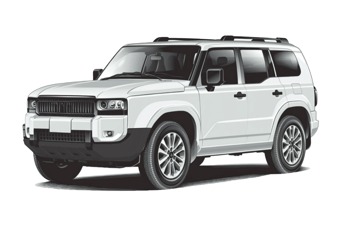 Snap Shades Suitable for Toyota LandCruiser Prado 250 Series | Lexus GX 2023-On