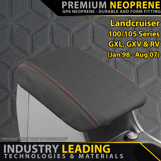 Toyota Landcruiser 100/105 Series Premium Neoprene Console Lid (Made to Order)-Razorback 4x4