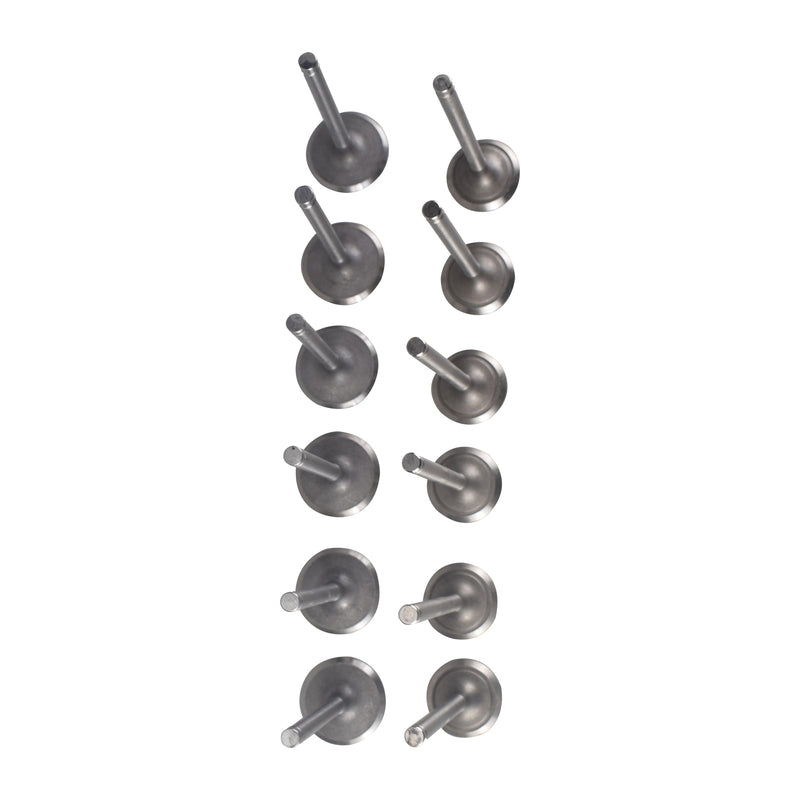 12 Pcs Intake Exhaust Valve Suitable For Nissan TD42 4.2L 12V Diesel Patrol