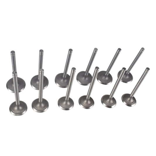 12 Pcs Intake Exhaust Valve Suitable For Nissan TD42 4.2L 12V Diesel Patrol