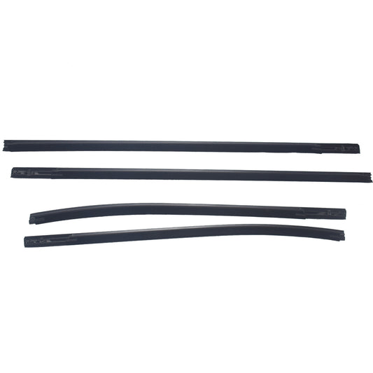 4 Pcs Outer Door Window Rubber Seal Trim Suitable For Ford Ranger PX XL 2012-2020