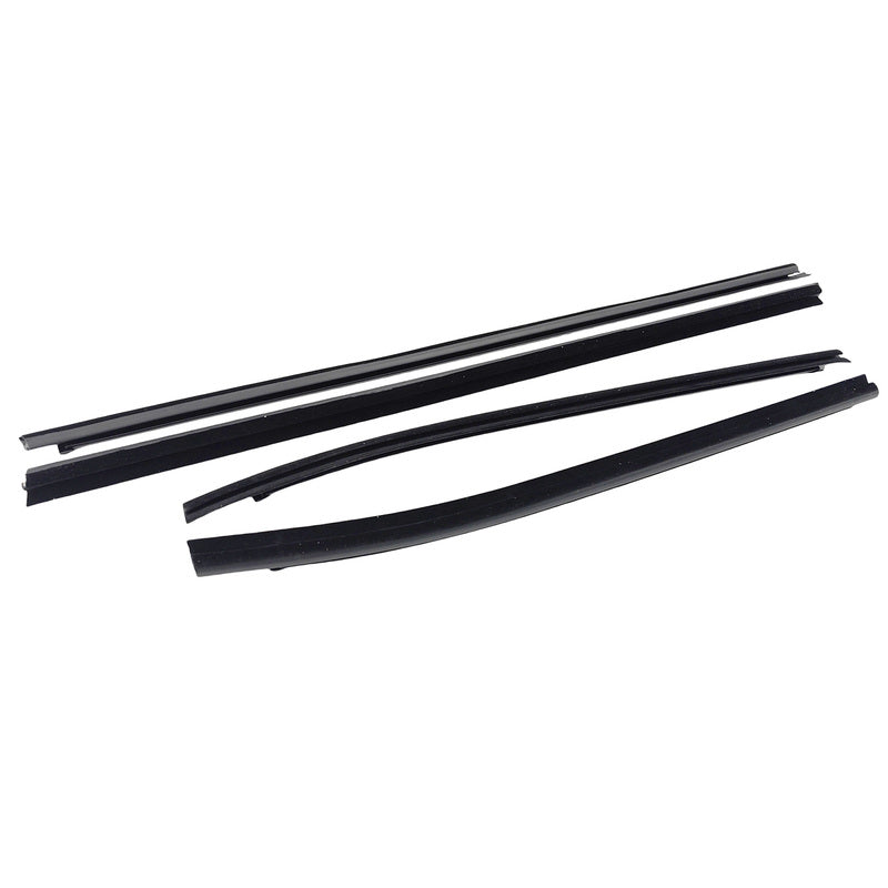 4 x Weatherstrips Rubber Window Seals Suitable For Isuzu Dmax 2012-2018