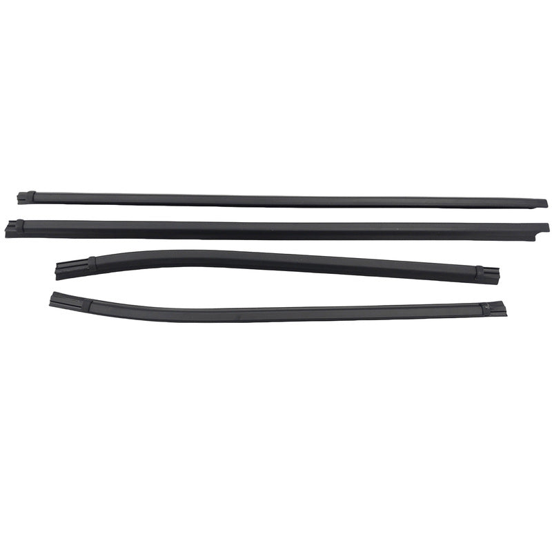4 x Weatherstrips Rubber Window Seals Suitable For Isuzu Dmax 2012-2018