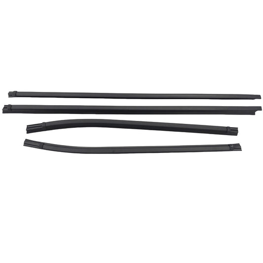 4 x Weatherstrips Rubber Window Seals Suitable For Isuzu Dmax 2012-2018