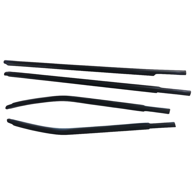 4 Pcs Outer Door Weather Window Rubber Seal Suitable For LDV T60 2017-ON