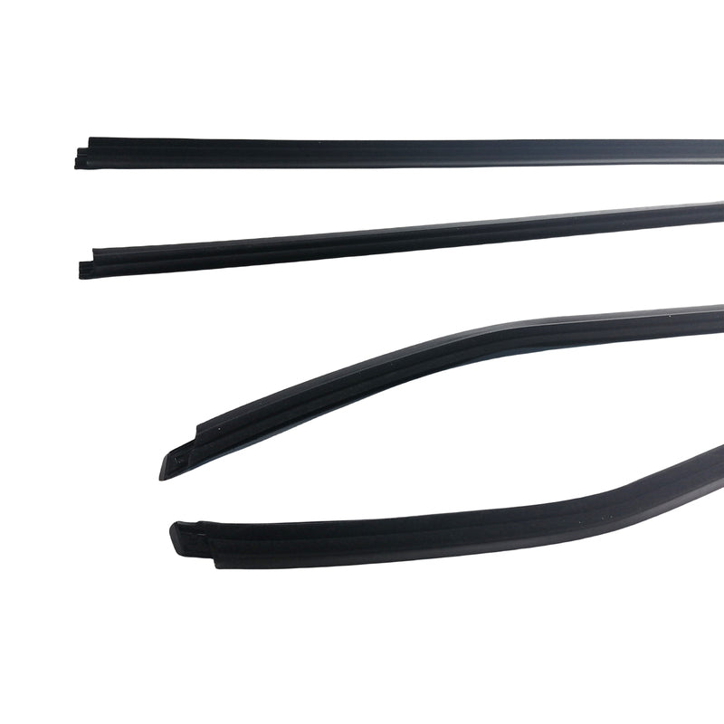 4 Pcs Outer Door Weather Window Rubber Seal Suitable For LDV T60 2017-ON