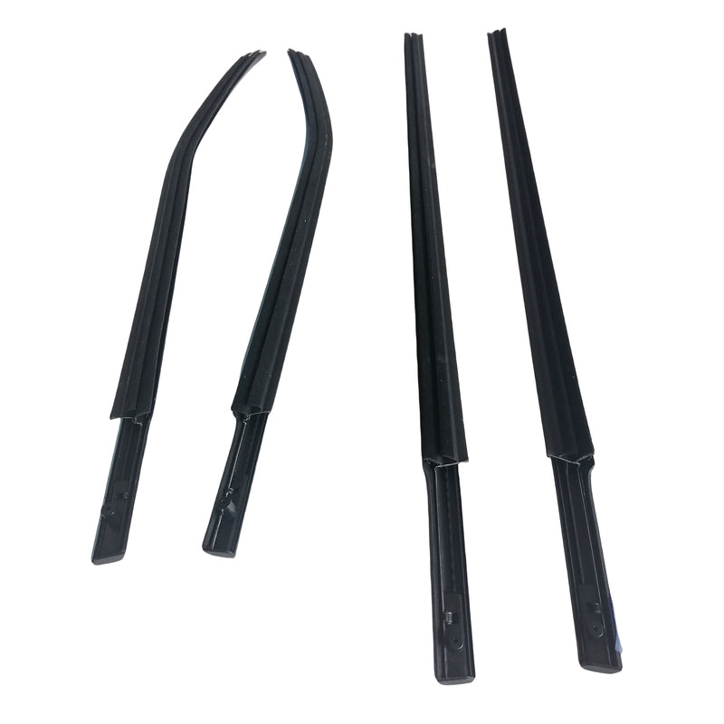 4 Pcs Outer Door Weather Window Rubber Seal Suitable For LDV T60 2017-ON