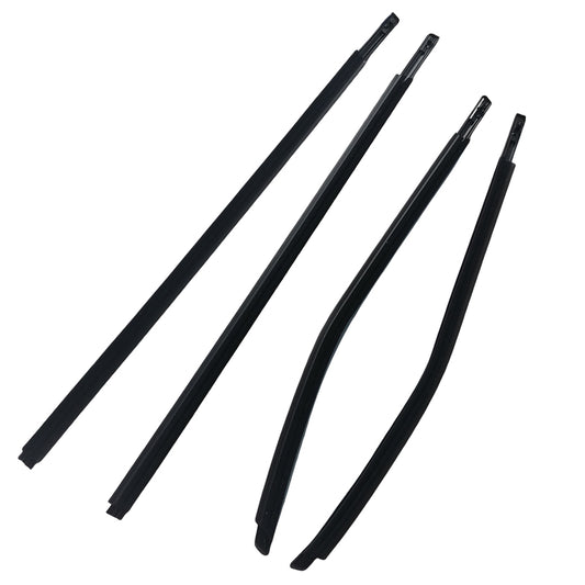 4 Pcs Outer Door Weather Window Rubber Seal Suitable For LDV T60 2017-ON
