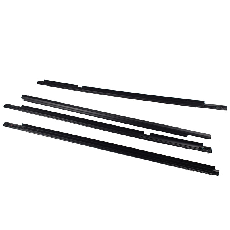 Black Window Seal Belt Weather Strips Suitable For Toyota LandCruiser LC200 2008-2016