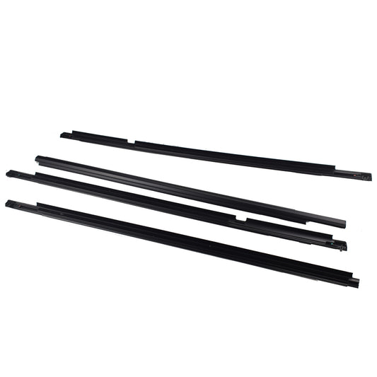 Black Window Seal Belt Weather Strips Suitable For Toyota LandCruiser LC200 2008-2016