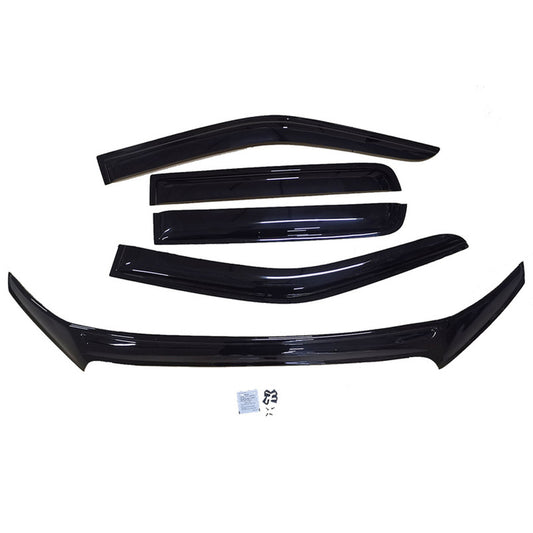 Bonnet Protector & Weathershields Window Visors Suitable For Isuzu Dmax MY D-Max 21 22 23