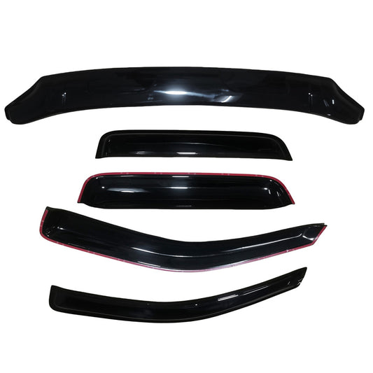 Bonnet Protector & Weathershields Visor Suitable For Isuzu Dmax 2007-2012