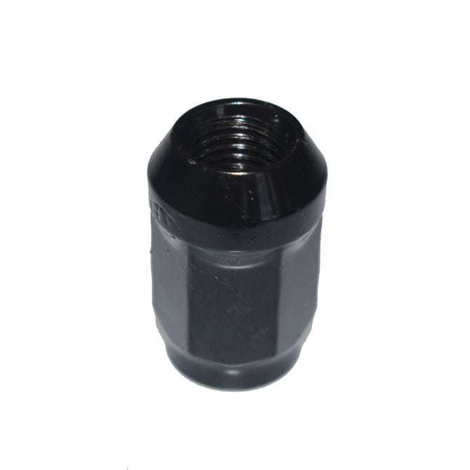 24Pcs Black Wheel Nuts 12x1.5 Suitable For Toyota Hilux Landcruiser Holden Colorado D-MAX Rod