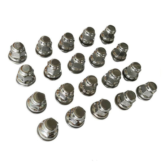 24 Pcs Wheel Nuts Suitable For Toyota Landcruiser Sahara VX Altitude GXL GX 78 79 100 200 Series