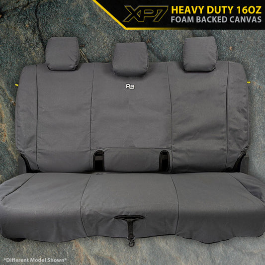 Razorback 4x4 - Toyota Landcruiser 300 Series - GX & Pre-Facelift GXL - XP7 Heavy-Duty Canvas 2nd Row Seat Covers (Made to Order)