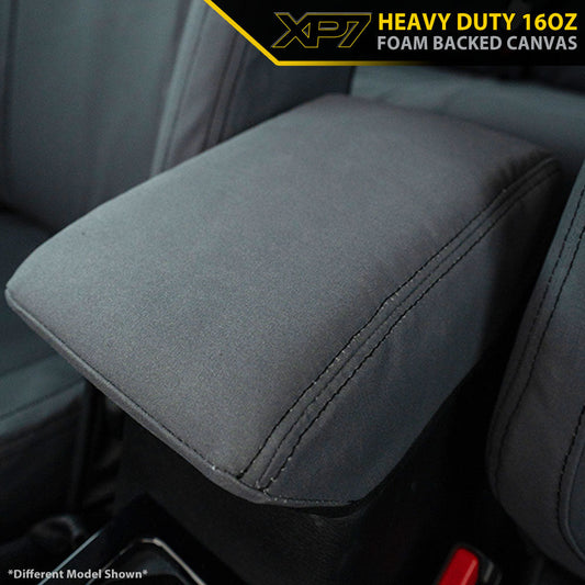 Razorback 4x4 - Nissan Patrol GU Y61 - XP7 Heavy-Duty Canvas Console Lid Cover (Available)