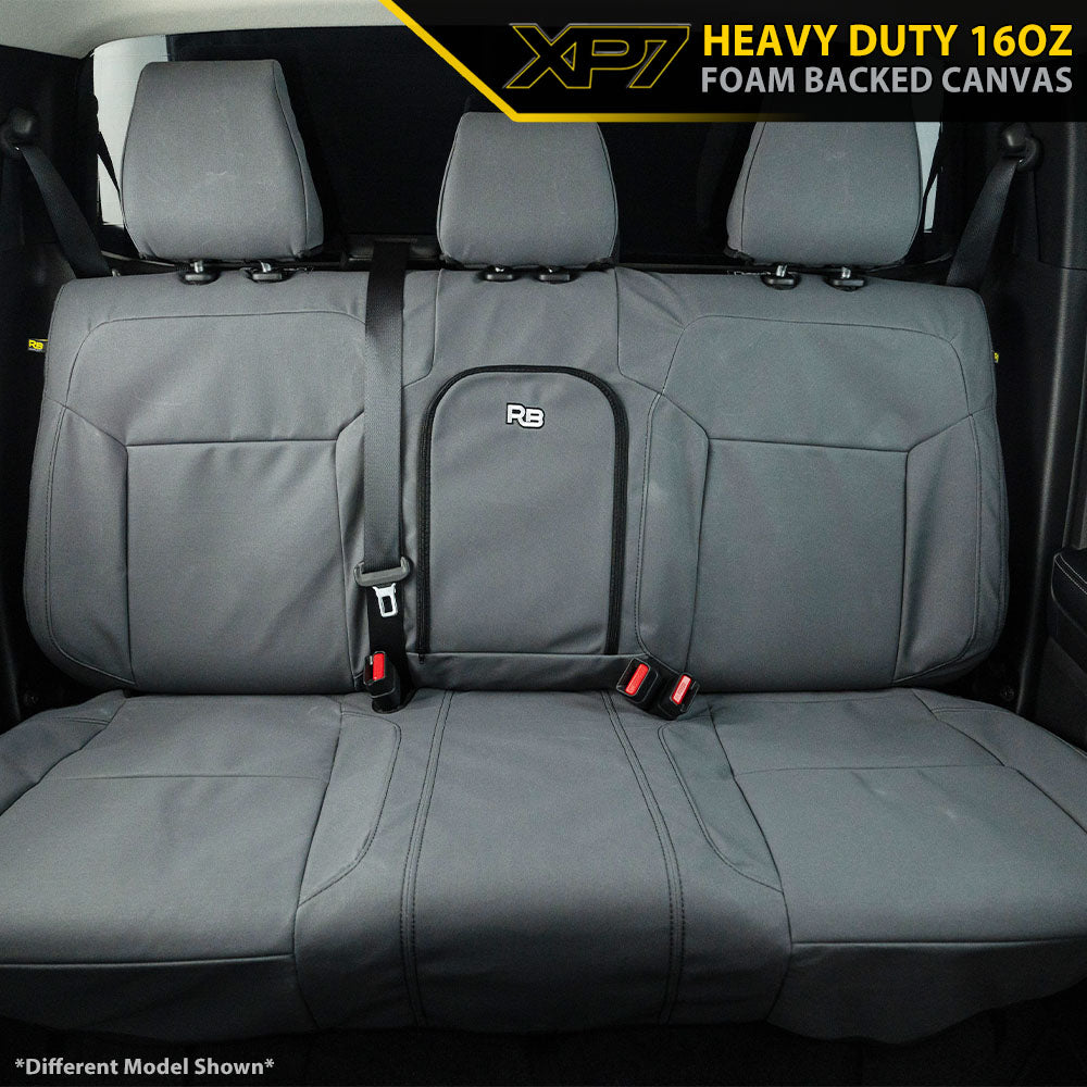 Razorback 4x4 - BYD Shark 6 - XP7 Heavy-Duty Canvas 2nd Row Seat Covers (Made To Order)