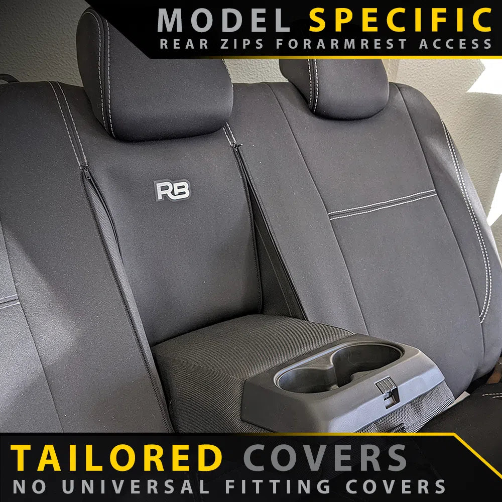 Razorback 4x4 - Mazda BT-50 TF - GP4 Neoprene Rear Row Seat Covers (In Stock)