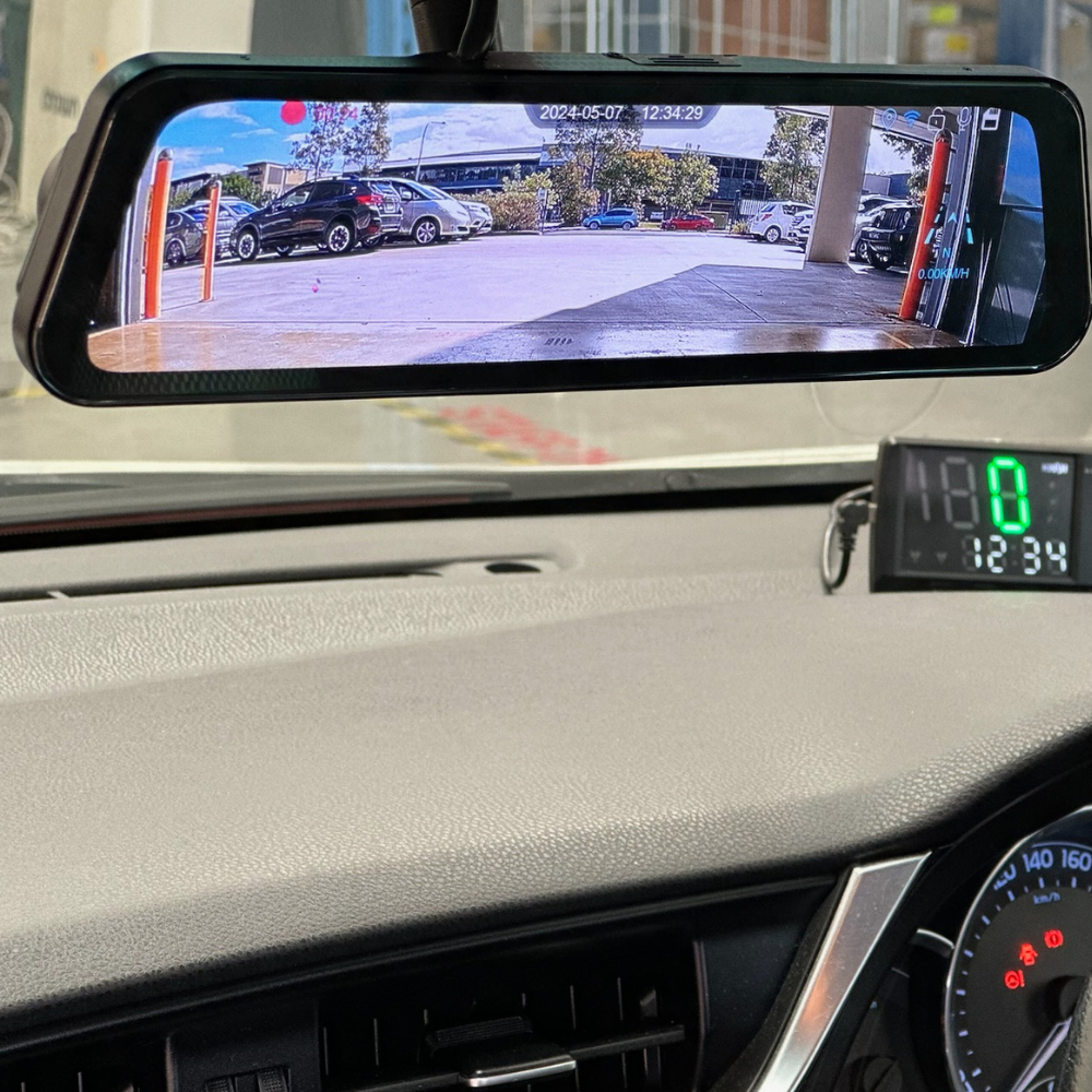 Polaris Mirror Mount Dash Camera Kit with Ute Canopy Camera