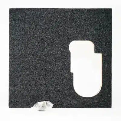 MSA 4x4 Right Pre-Cut Power Panel Mounting Panel Suitable for E1350 - SP0528