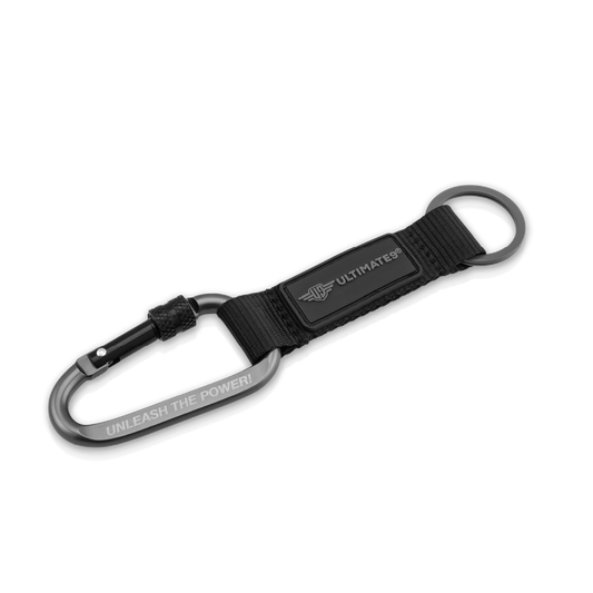 Ultimate9 Carabiner Keyring: US