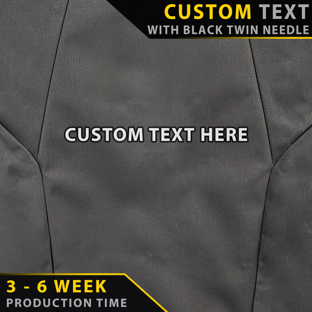 Razorback 4x4 XP7 Heavy Duty Canvas Rear Seat Covers Suitable for a Mazda BT-50 TF