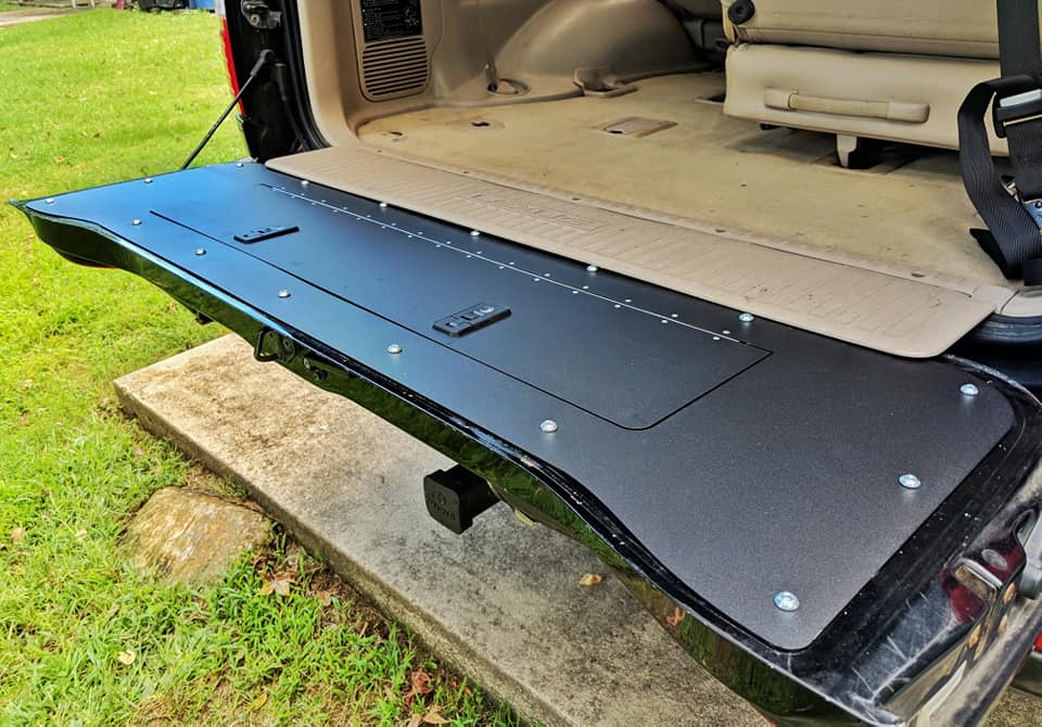 Tailgate Storage Mod Suitable for 100 / 105 Series Land Cruiser