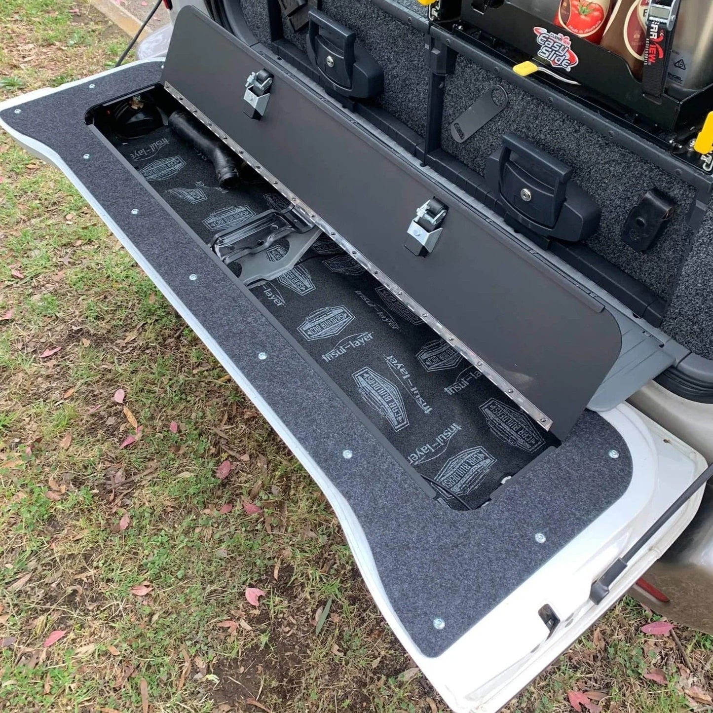 Tailgate Storage Mod Suitable for 100 / 105 Series Land Cruiser
