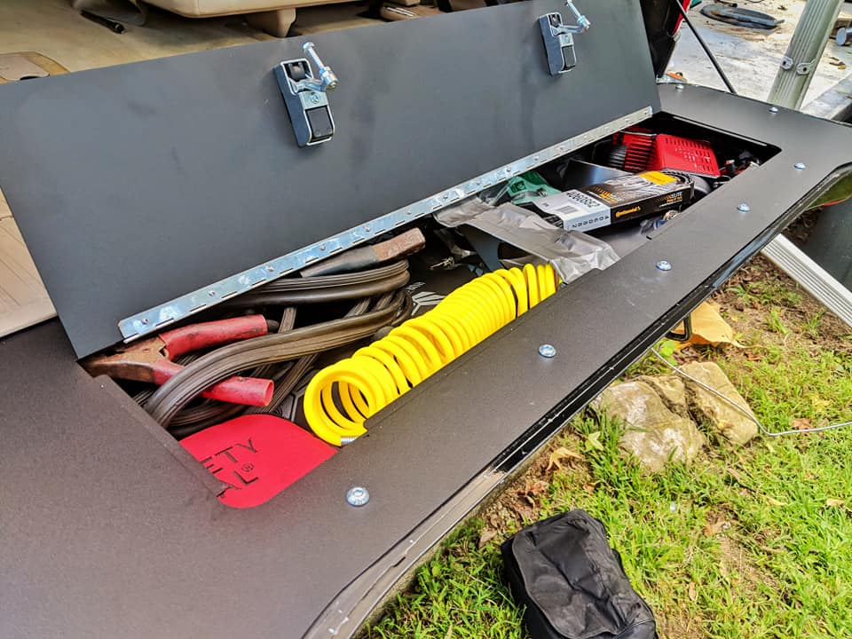 Tailgate Storage Mod Suitable for 100 / 105 Series Land Cruiser