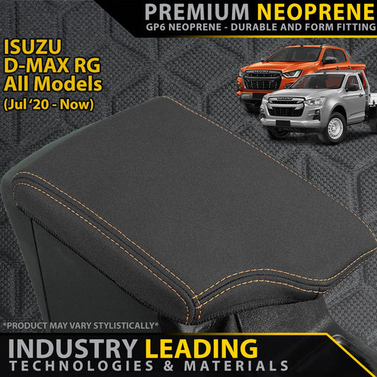 Isuzu D-MAX RG Premium Neoprene Console Lid