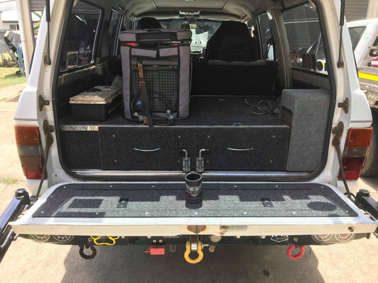 Tailgate Storage Mod Suitable for 60 Series Land Cruiser