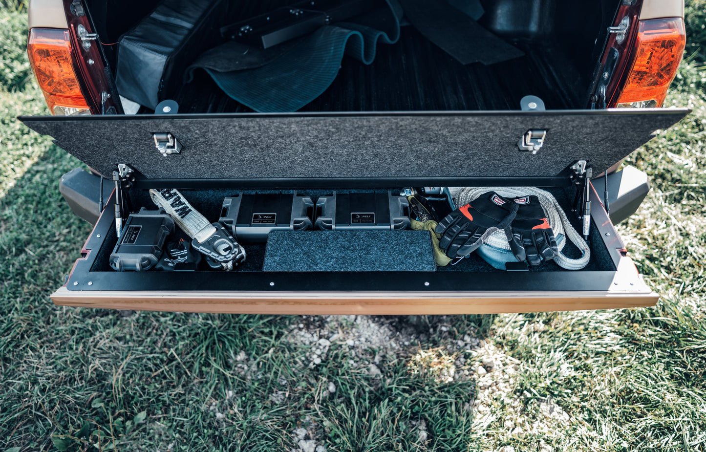 Tailgate Storage Suitable for Hilux