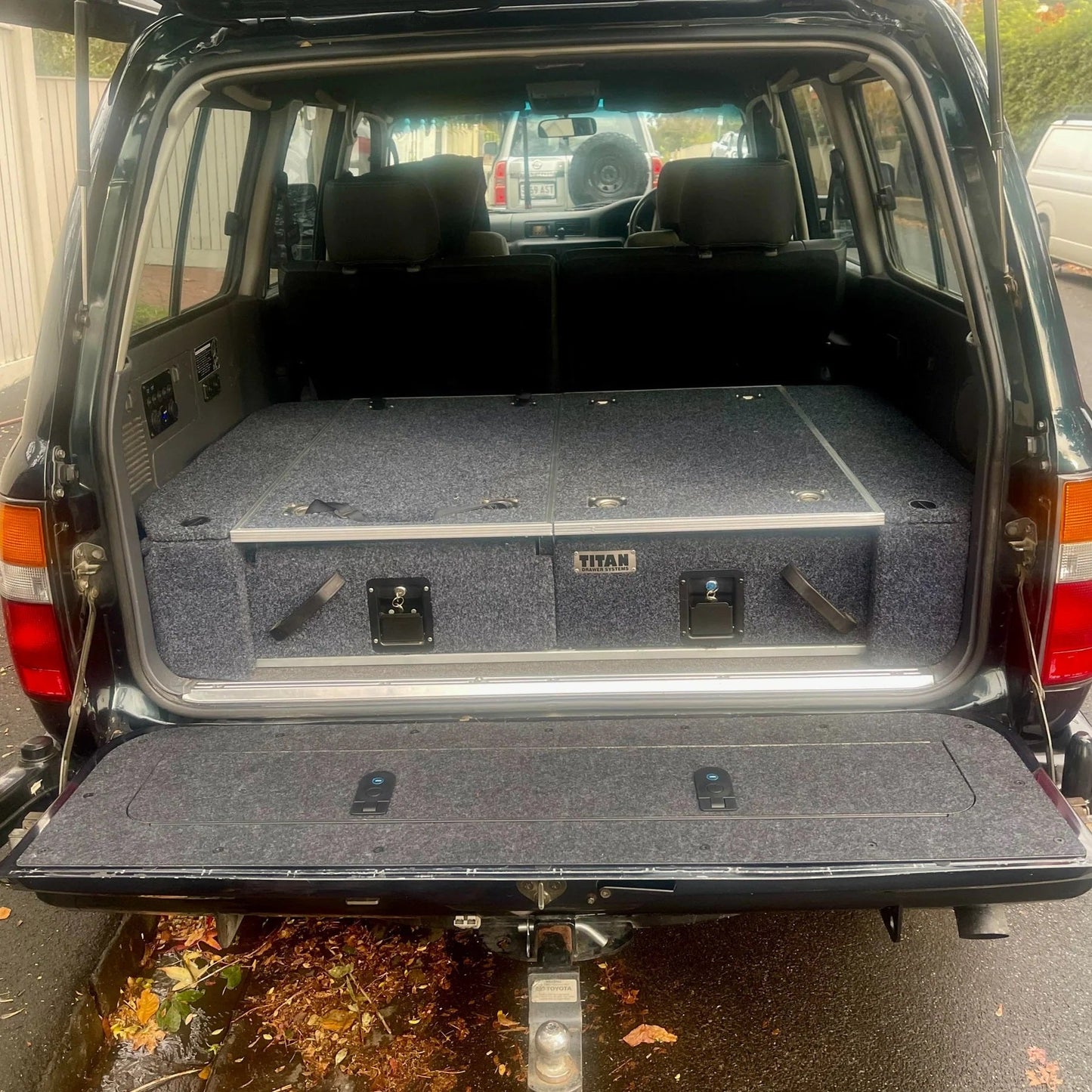 Tailgate Storage Mod Suitable for 80 Series Land Cruiser